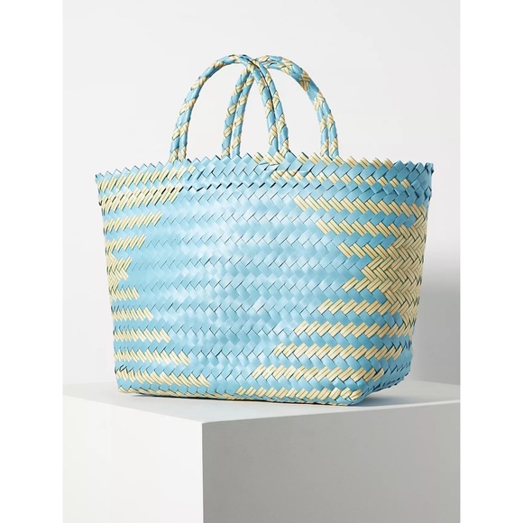 Anthropologie Handbags - Anthropologie Diamond-Woven Tote Bag - NWT